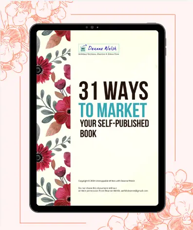 31 ways to market your book as a self-published author